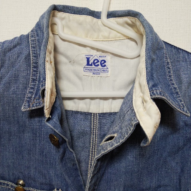 Lee(リー)のLee　デニムシャツワンピース レディースのワンピース(ひざ丈ワンピース)の商品写真