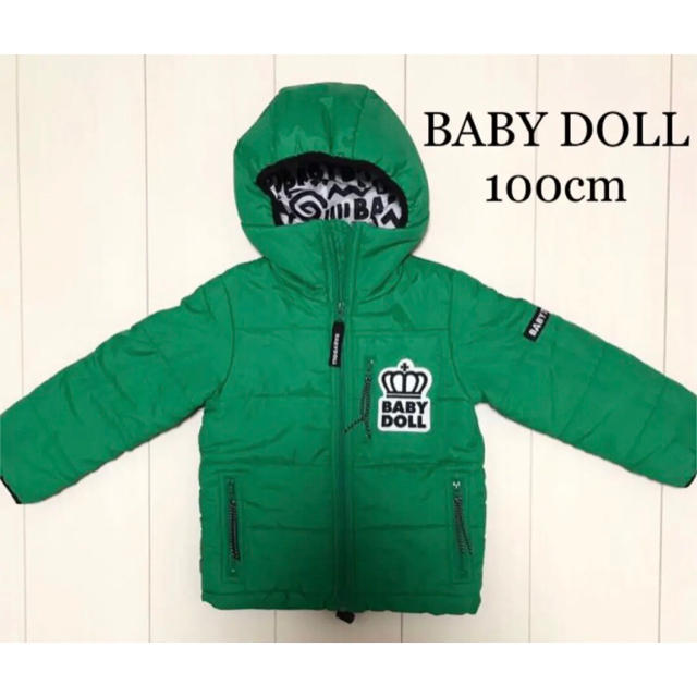 BABYDOLL(ベビードール)のBABY DOLL アウター ジャンパー  ダウン ジャケット 100cm キッズ/ベビー/マタニティのキッズ服男の子用(90cm~)(ジャケット/上着)の商品写真