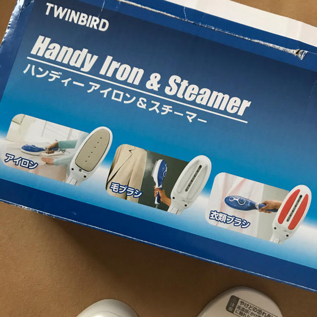 TWINBIRD(ツインバード)のツインバード　ハンディアイロン＆スチーマー スマホ/家電/カメラの生活家電(アイロン)の商品写真