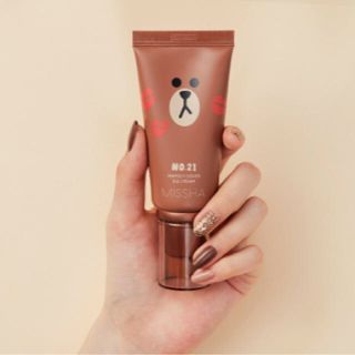 ミシャ(MISSHA)のミシャ ライン ブラウン BBクリーム 化粧下地 日焼け止め ブラウニー(BBクリーム)