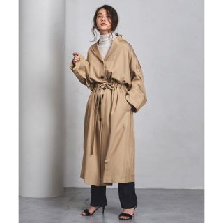 ユナイテッドアローズ(UNITED ARROWS)の定価¥85320 ELIN エリン　ウエストギャザートレンチコート(ロングコート)