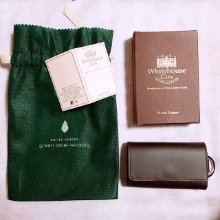 ホワイトハウスコックス(WHITEHOUSE COX)の新品【Whitehouse Cox】ホワイトハウスコックス キーケース(キーケース)