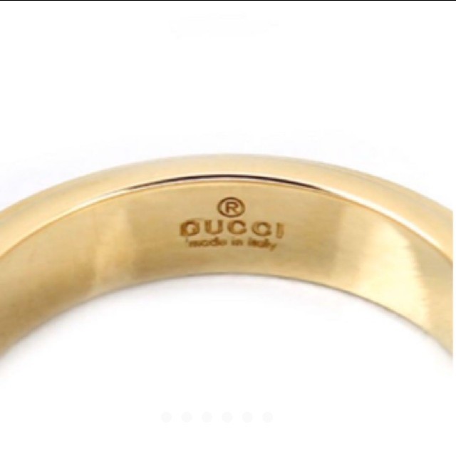 18k GUCCI リング 10号 レディースのアクセサリー(リング(指輪))の商品写真