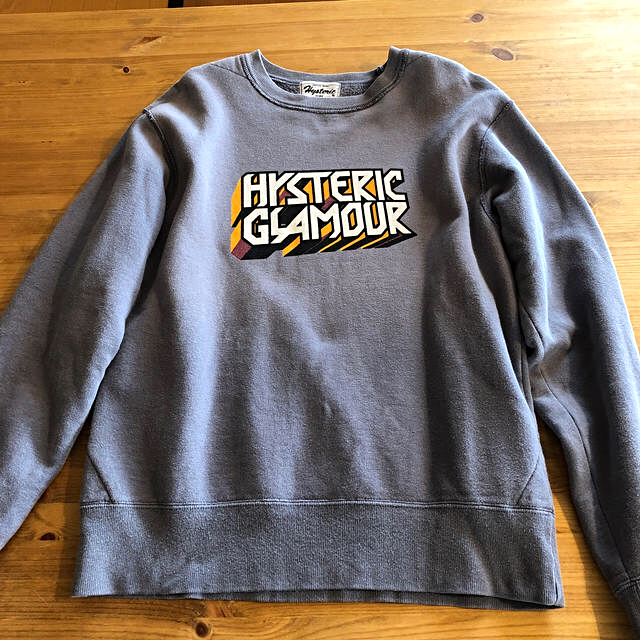 HYSTERIC GLAMOUR(ヒステリックグラマー)のヒステリックグラマー　スエット　トレーナー　L メンズのトップス(スウェット)の商品写真