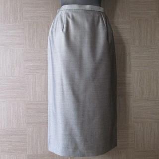 ロシャス(ROCHAS)のロシャス（ROCHAS）シルク スカート 9 日本製 レリアン 美品(ロングスカート)