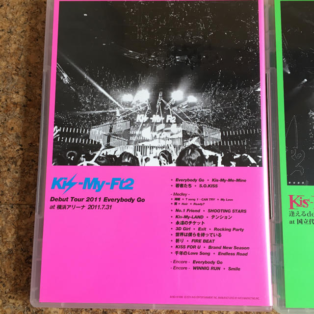 Kis-My-Ft2(キスマイフットツー)のKis-My-Ftに逢えるde　Show　vol．3　at　国立代々木競技場第一 エンタメ/ホビーのDVD/ブルーレイ(ミュージック)の商品写真