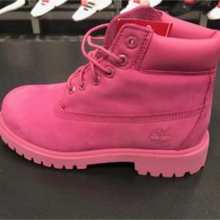 ティンバーランド(Timberland)のtimberland ピンク色(ブーツ)