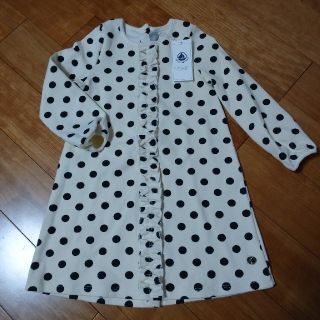 プチバトー(PETIT BATEAU)のプチバトー ドットワンピース 36m(ワンピース)