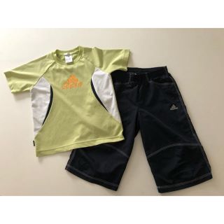 アディダス(adidas)のadidas アディダス ハーフパンツ +Tシャツ セット 上下120cm(ウェア)