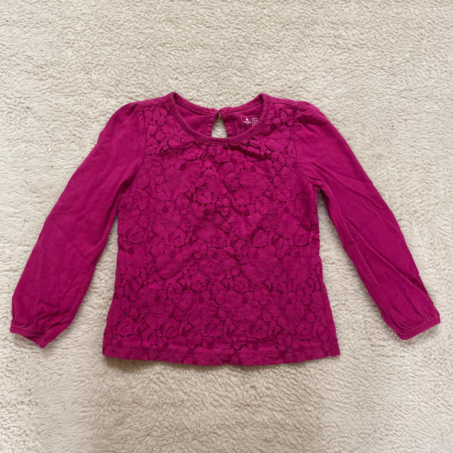 GAP(ギャップ)の女の子　長袖Tシャツ　95サイズ　GAP キッズ/ベビー/マタニティのキッズ服女の子用(90cm~)(Tシャツ/カットソー)の商品写真