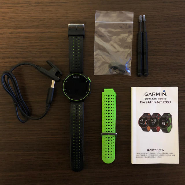 GARMIN(ガーミン)のガーミン GPS時計 235j 送料込 動作確認済 メンズの時計(腕時計(デジタル))の商品写真