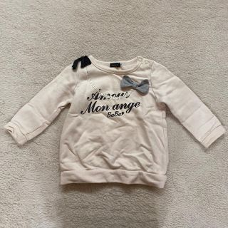 ベベ(BeBe)の女の子　トレーナー　90サイズ　BeBe(Tシャツ/カットソー)