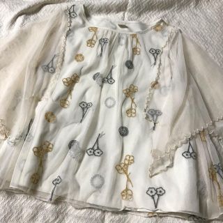 シャンブルドゥシャーム(chambre de charme)のにに様専用 chambre de charme ブラウン(シャツ/ブラウス(半袖/袖なし))