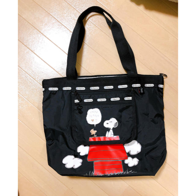 レスポートサック　SNOOPYコラボトートバッグ