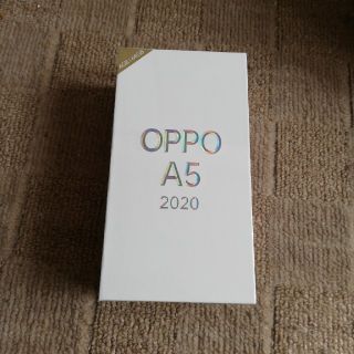 アンドロイド(ANDROID)のOPPO A5 2020 新品未開封 ブルー(スマートフォン本体)