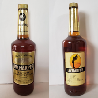 サントリー(サントリー)のI.W.ハーパー　86PROOF　GOLD　MODAL　未開封　750ml　1本(ウイスキー)