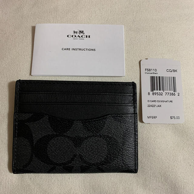 COACH(コーチ)のコーチ　パスケース　プレゼントBOXあります メンズのファッション小物(名刺入れ/定期入れ)の商品写真