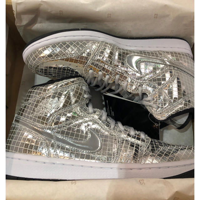 25.5cm AIR JORDAN 1 mid SE discoball