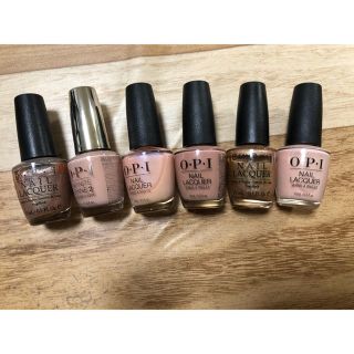 オーピーアイ(OPI)のOPI ネイル マニキュア オフィスカラー 6本セット(マニキュア)