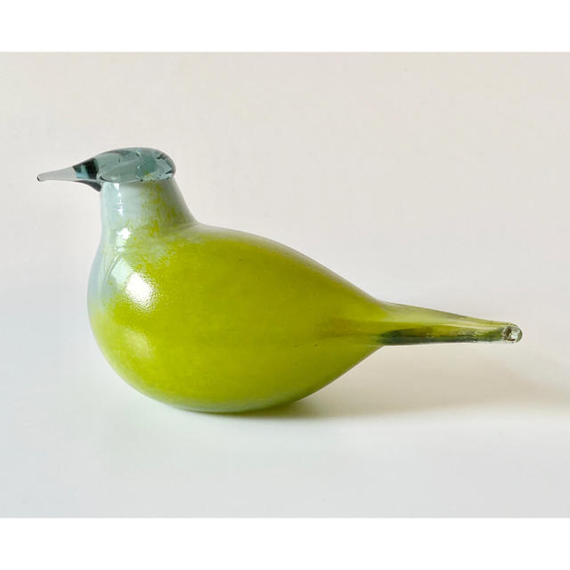 iittala(イッタラ)のLady Warbler 2007年 オイバ・トイッカ  バード イッタラ インテリア/住まい/日用品のインテリア小物(置物)の商品写真