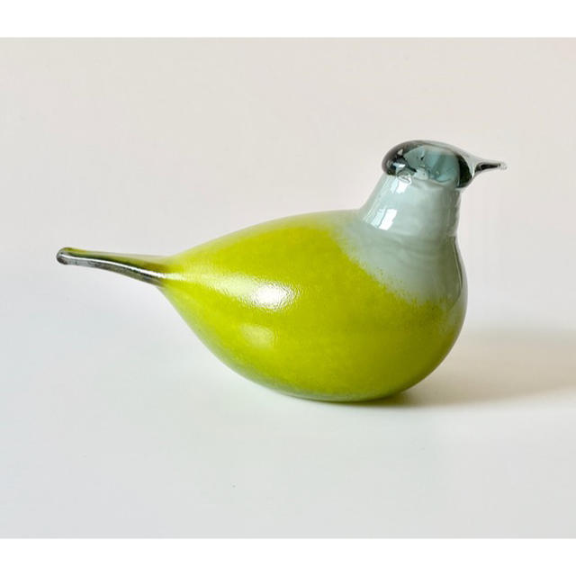 iittala(イッタラ)のLady Warbler 2007年 オイバ・トイッカ  バード イッタラ インテリア/住まい/日用品のインテリア小物(置物)の商品写真