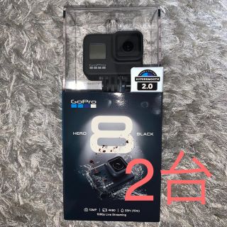 ゴープロ(GoPro)の【新品・未開封】GoProHERO8BLACKCHDHX-801-FW 2個(コンパクトデジタルカメラ)