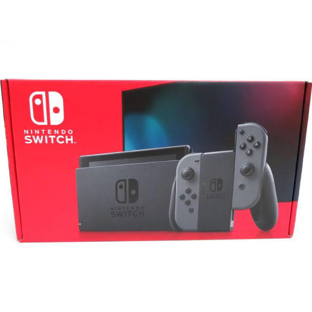 新型　Nintendo　Switch　グレー　スイッチ　任天堂　本体