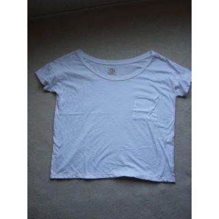 アメリカンイーグル(American Eagle)の匿名即日発可！アメリカンイーグルポケットTシャツホワイトブランドL(Tシャツ/カットソー(半袖/袖なし))