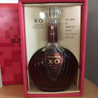 サントリーXO デラックス 未開栓箱付き 古酒(ブランデー)