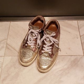 ジミーチュウ(JIMMY CHOO)のJIMMY CHOO　ラメスニーカー(スニーカー)