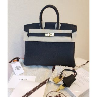 エルメス(Hermes)のあや様ご専用！新品 ☆ エルメス HERMES バーキン25 ブラック(ハンドバッグ)