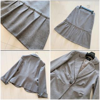 美品 LANVIN ランバンコレクション スリーピース セットアップ 黒 M