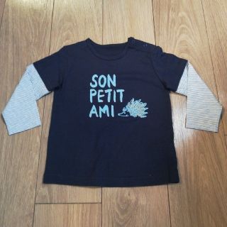 コムサイズム(COMME CA ISM)のjam様専用です。3点おまとめ。コムサフォセット 90 重ね着風Tシャツ(Tシャツ/カットソー)