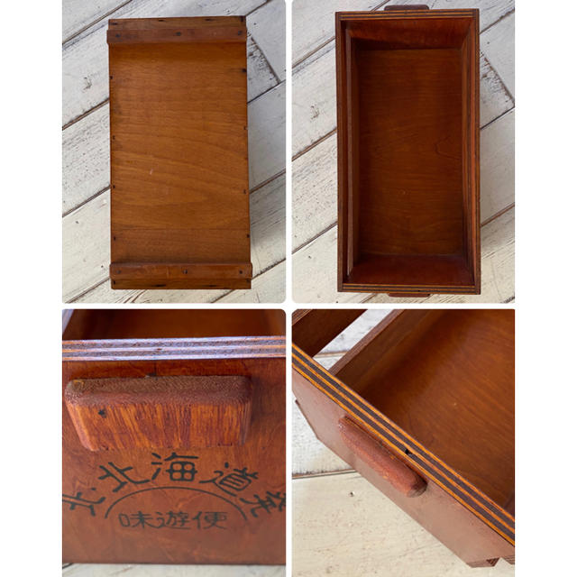 ヴィンテージ ウッドボックス　古い木箱　ポテトボックス　インテリア　ガーデン　箱