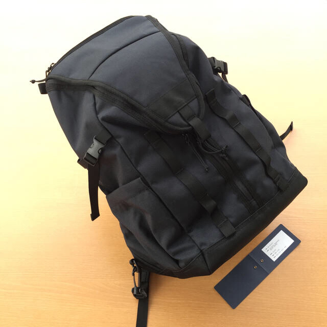 nonnative ナイロンオックスフォードバックパッグ BLACK OS