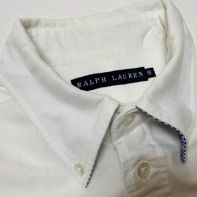 Ralph Lauren(ラルフローレン)のRALPH LAURENラルフローレン 長袖シャツ ワッペン刺繍 レディースのトップス(シャツ/ブラウス(長袖/七分))の商品写真