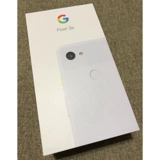 ソフトバンク(Softbank)のGoogle pixel3a 64GB  Purple-ish 新品SIM解除済(スマートフォン本体)