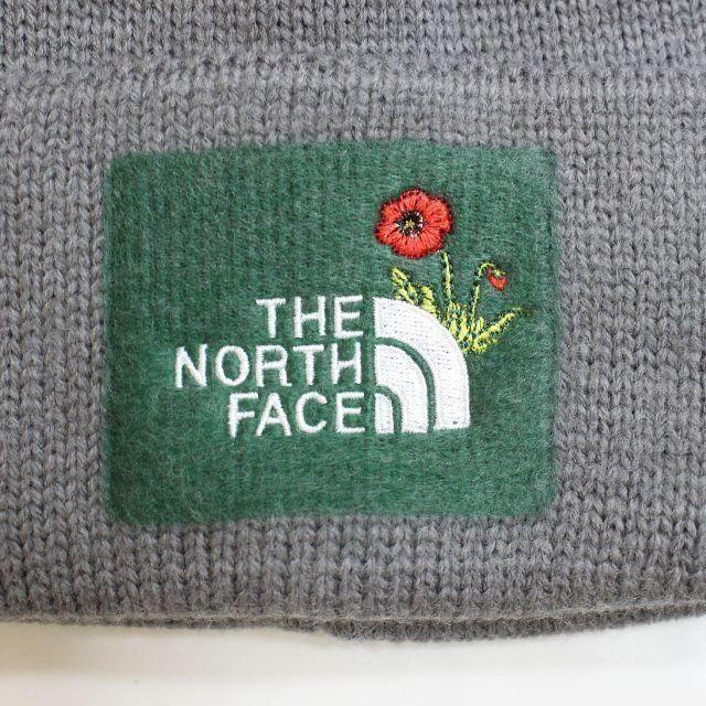 THE NORTH FACE(ザノースフェイス)のノースフェイス ノードストローム ニット帽 ボックスロゴ 刺繍 灰 180625 メンズの帽子(ニット帽/ビーニー)の商品写真