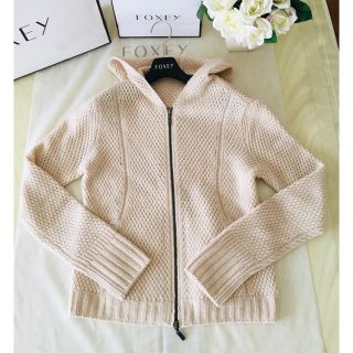 美品♡ FOXEY 掲載 完売 カシミヤ パーカー フォクシー 42