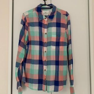 エイチアンドエム(H&M)のH&M チェックシャツ ネルシャツ L XL(シャツ/ブラウス(長袖/七分))