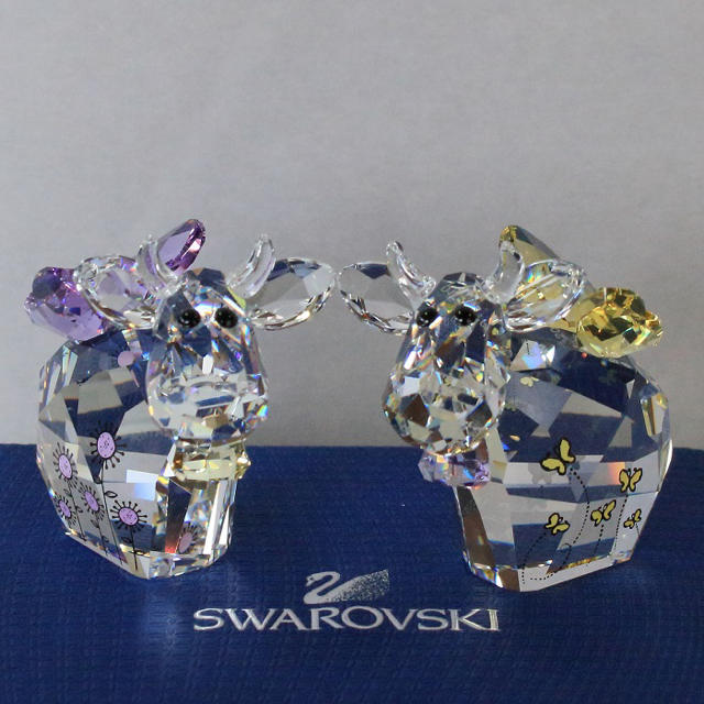 ☆未使用☆ SWAROVSKI スワロフスキー　フェアリー　モー　置物インテリア小物