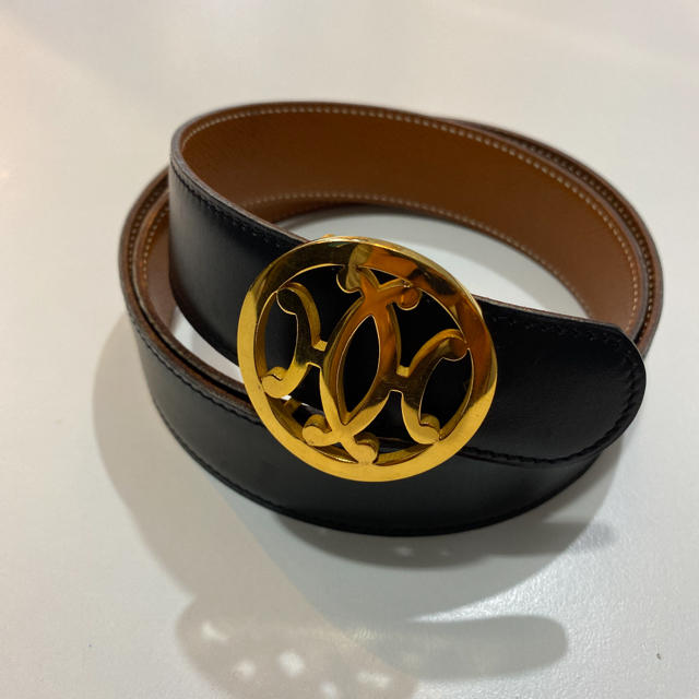 美品! ☆エルメス☆ ダブルH バックル・ベルト | フリマアプリ ラクマ