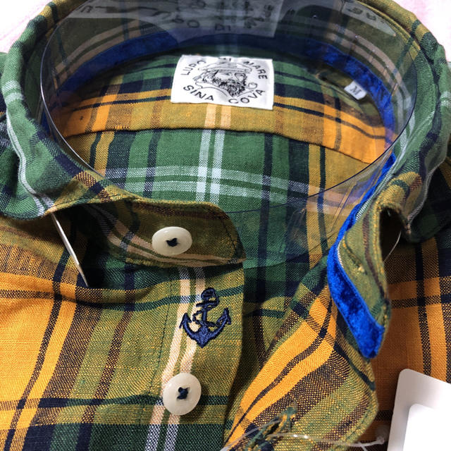 SINACOVA(シナコバ)の新品シナコバ  SINA  COVA お洒落なシャツM定価25000+税 メンズのトップス(シャツ)の商品写真