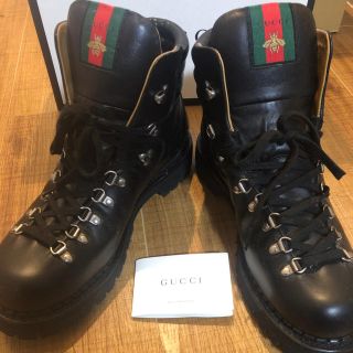 グッチ(Gucci)のK様専用付属品完備　GUCCI マウンテンブーツ　新品同様(ブーツ)