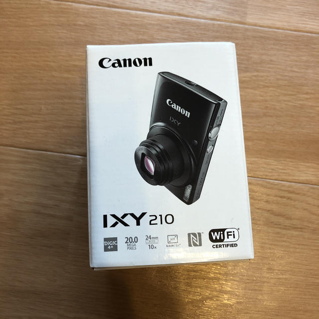 コンパクトデジタルカメラ型番Canon IXY210