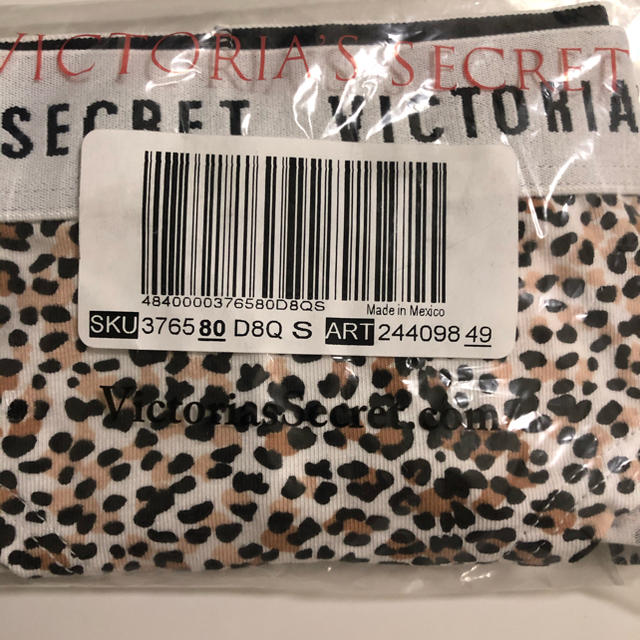 Victoria's Secret(ヴィクトリアズシークレット)の新品未使用Victoria’s Secret ♡レオパード豹柄ショーツサイズS♡ レディースの下着/アンダーウェア(ショーツ)の商品写真