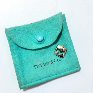 ティファニー(Tiffany & Co.)のTiffany ペンダントチャーム オープンクロス シルバー袋付(ネックレス)