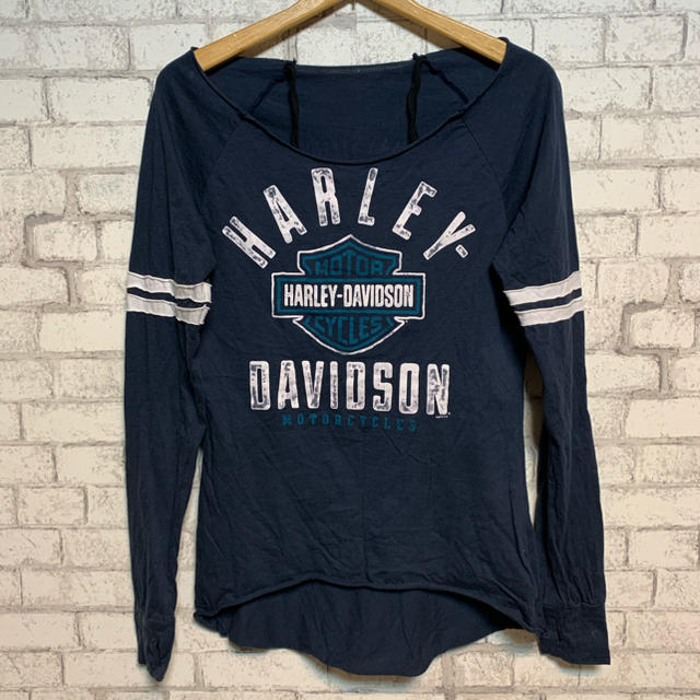 Harley Davidson(ハーレーダビッドソン)のHARLEY DAVIDSON ハーレーダビッドソン/ロンT レア レディースのトップス(Tシャツ(長袖/七分))の商品写真