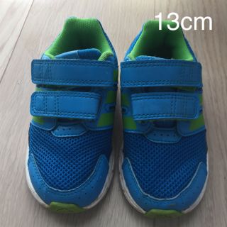 アディダス(adidas)のadidasスニーカー 13cm 美品！&ロクシタン化粧水30ml(スニーカー)