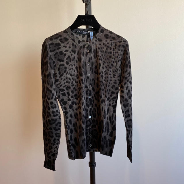 DOLCE&GABBANA カーディガン レオパード柄 【予約受付中】 www.gold